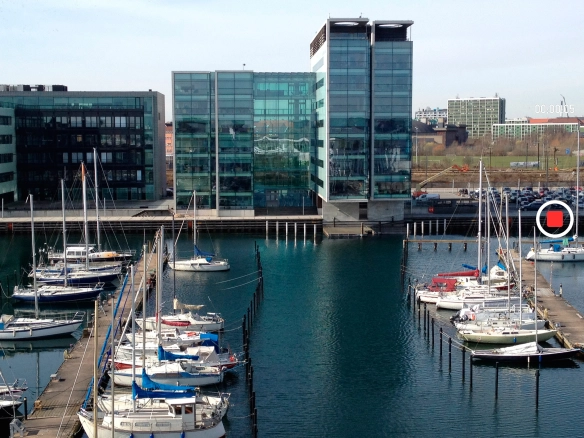 Press the stop icon to stop recording. Press the stop icon to stop recording.