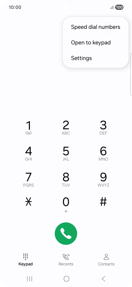 Press Settings. Press Settings.
