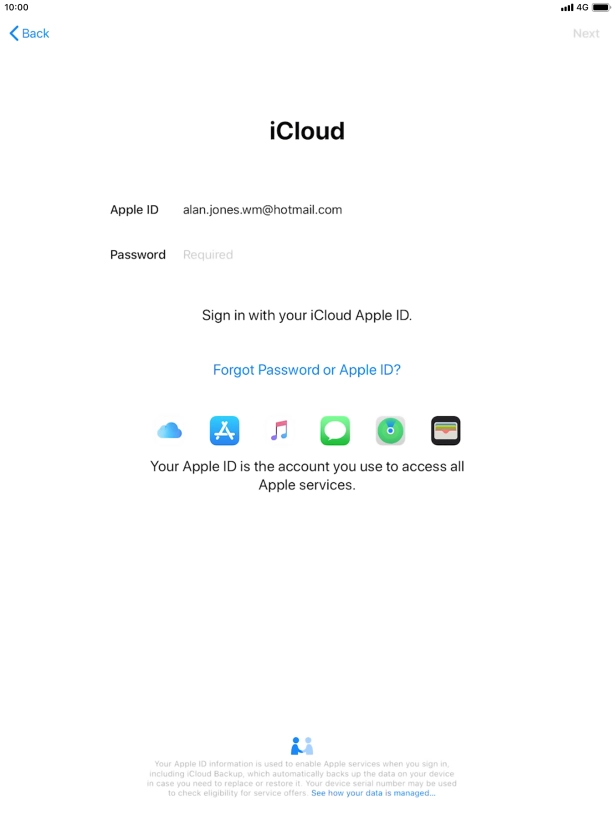 Press the field next to Press the field next to
