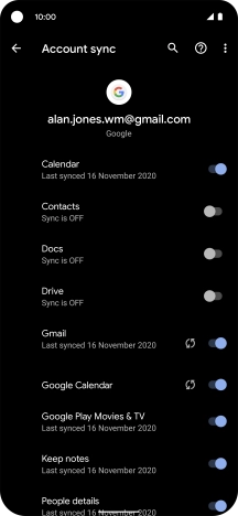 Press the indicator next to Press the indicator next to