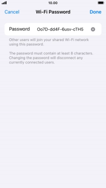 Press Done. Press Done.