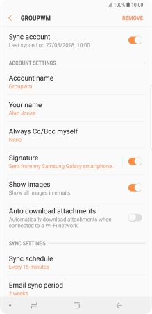 Press the indicator next to Press the indicator next to