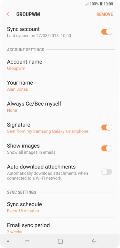 Press the indicator next to Press the indicator next to