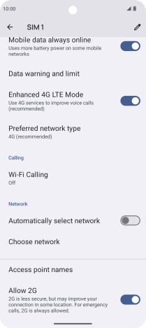 Press the indicator next to Press the indicator next to