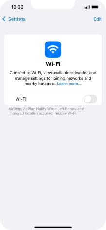 Press the indicator next to Press the indicator next to