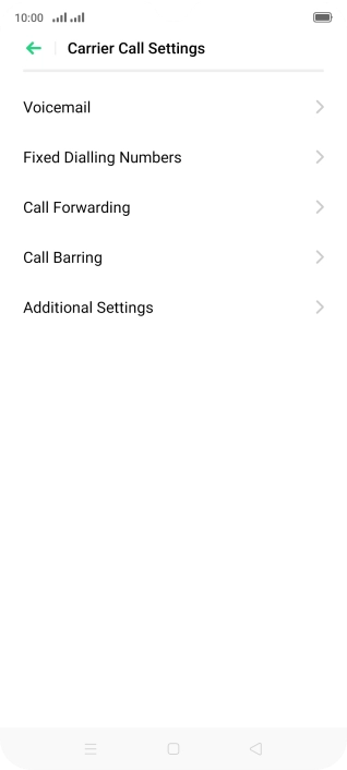 Press Additional Settings. Press Additional Settings.