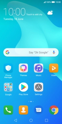 Press Settings. Press Settings.