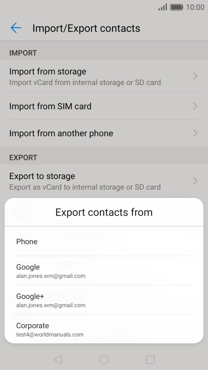 Press Phone. Press Phone.