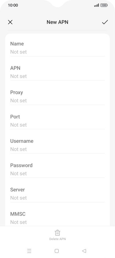 Press the field below Press the field below