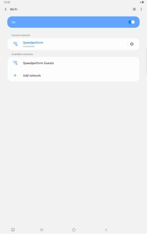 Press the Home key to return to the home screen. Press the Home key to return to the home screen.