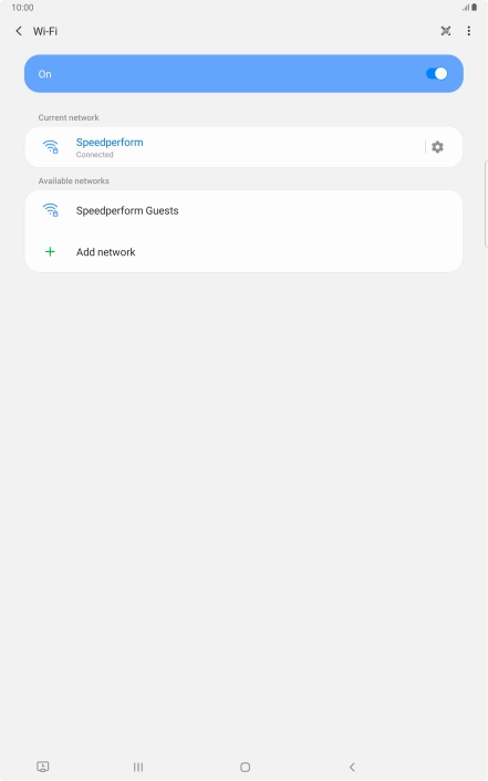 Press the Home key to return to the home screen. Press the Home key to return to the home screen.