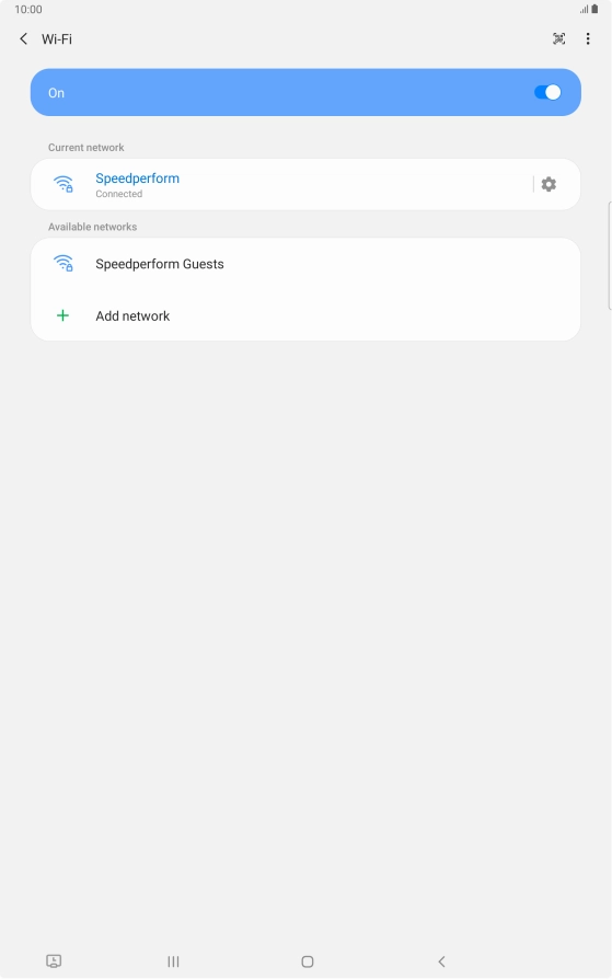 Press the Home key to return to the home screen. Press the Home key to return to the home screen.