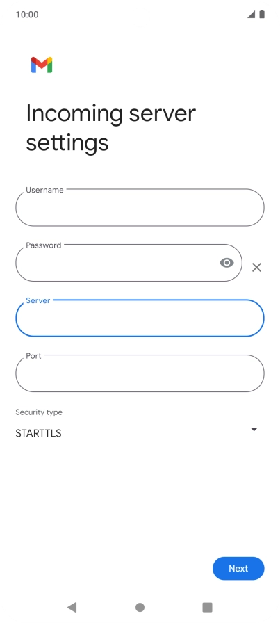 Press the field below Press the field below