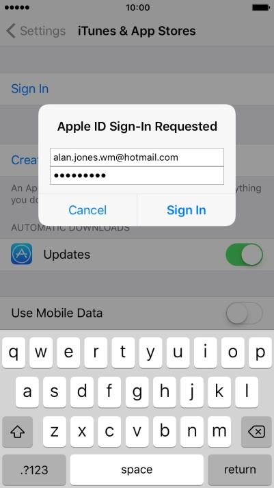 Press Sign In. Press Sign In.