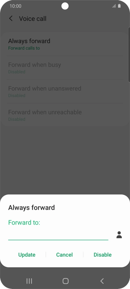 Press Disable. Press Disable.