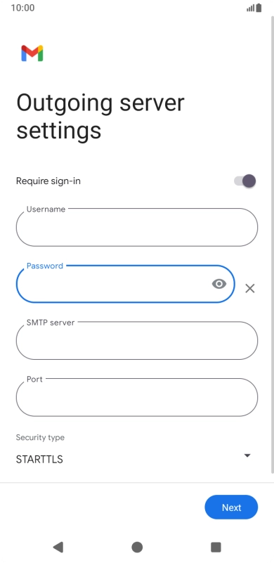 Press the field below Press the field below
