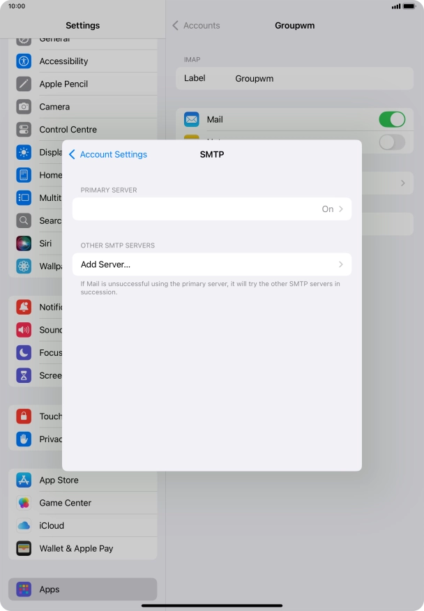 Press the field below Press the field below