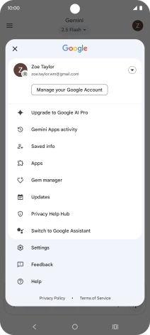 Press Settings. Press Settings.