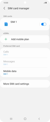 Press Add mobile plan. Press Add mobile plan.