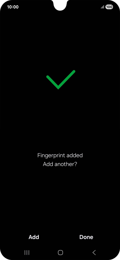Press Done. Press Done.