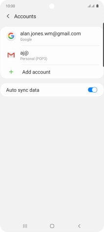 Press the Home key to return to the home screen. Press the Home key to return to the home screen.