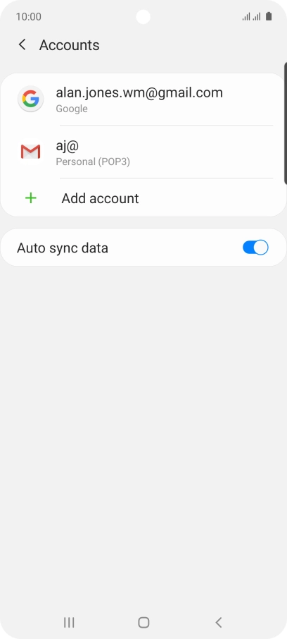 Press the Home key to return to the home screen. Press the Home key to return to the home screen.