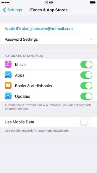 Press the Home key to return to the home screen. Press the Home key to return to the home screen.