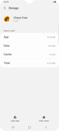 Press Clear cache. Press Clear cache.