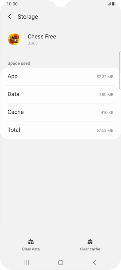 Press Clear cache. Press Clear cache.