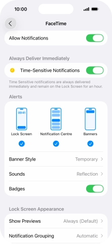 Press the indicator next to Press the indicator next to