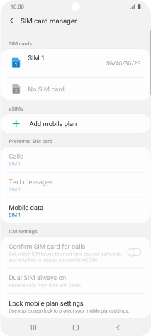 Press Add mobile plan. Press Add mobile plan.