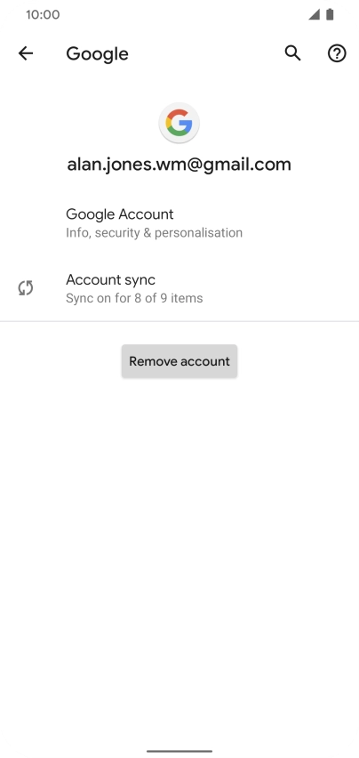 Press Account sync. Press Account sync.