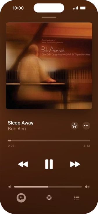 Press arrow right to go to the next audio file. Press arrow right to go to the next audio file.