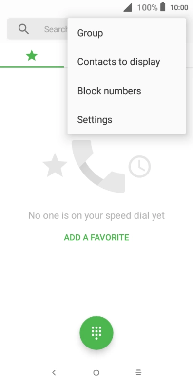 Press Settings. Press Settings.