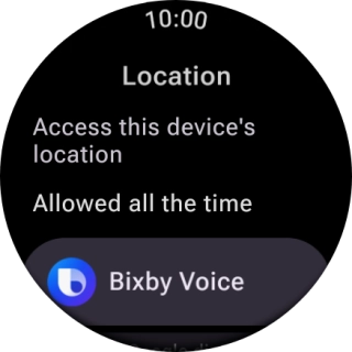 Press the required app. Press the required app.
