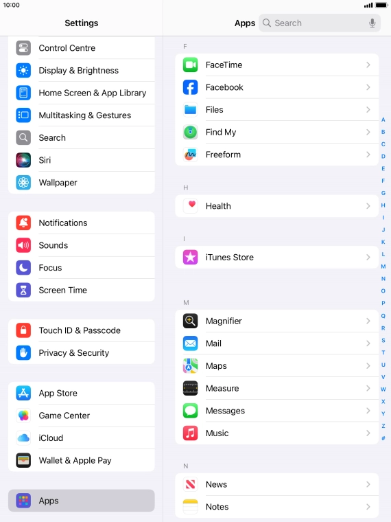 Press FaceTime. Press FaceTime.