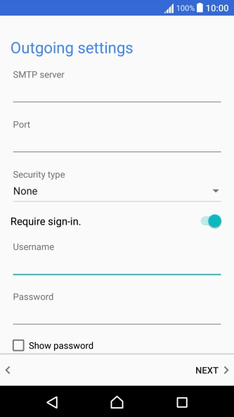 Press the field below Press the field below
