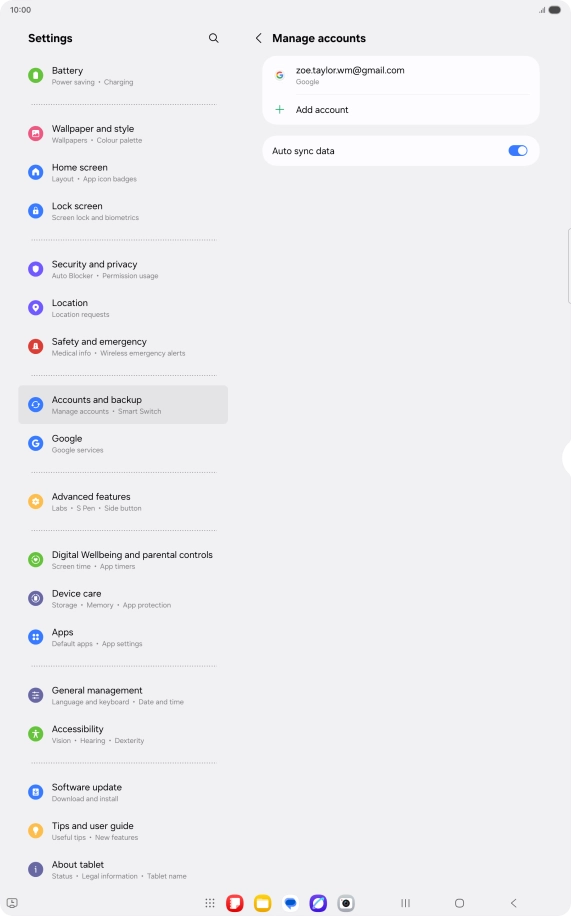 Press the Home key to return to the home screen. Press the Home key to return to the home screen.