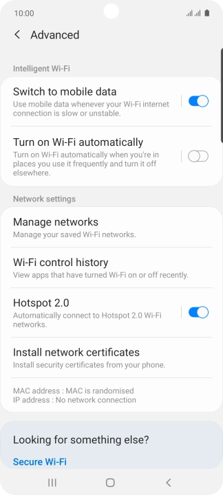 Press the indicator next to Press the indicator next to