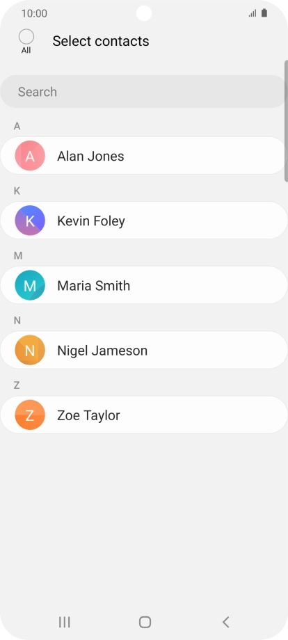 Press the field above Press the field above