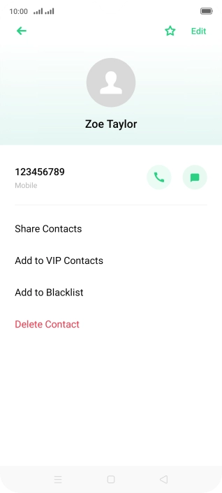 Press the Home key to return to the home screen. Press the Home key to return to the home screen.