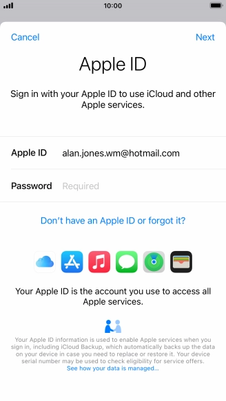 Press the field next to Press the field next to
