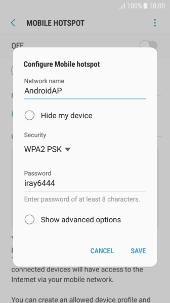Press the field below Press the field below