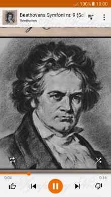 Press arrow right to go to the next audio file. Press arrow right to go to the next audio file.