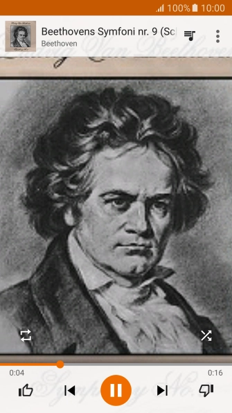 Press arrow right to go to the next audio file. Press arrow right to go to the next audio file.