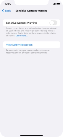 Press the indicator next to Press the indicator next to