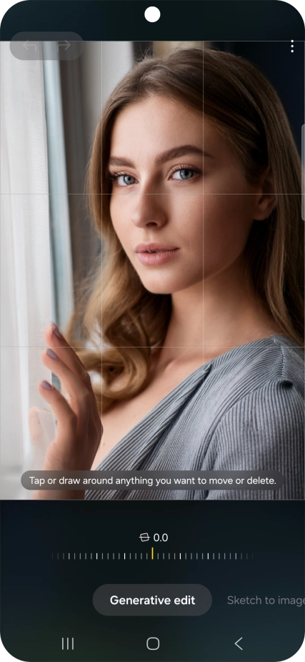 To resize, remove or move objects on your pictures, press Generative edit. To resize, remove or move objects on your pictures, press Generative edit.
