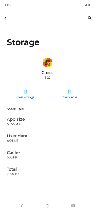Press Clear cache. Press Clear cache.