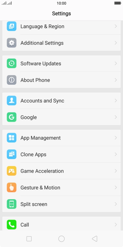 Press Additional Settings. Press Additional Settings.