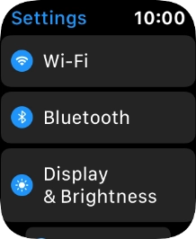 Press Bluetooth. Press Bluetooth.